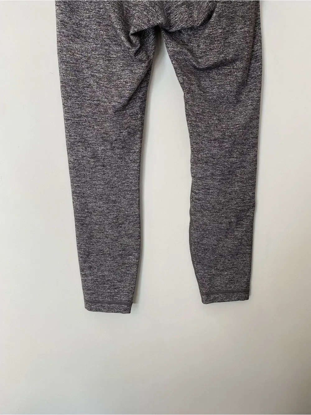 Lululemon Wunder Under Crop High-Rise Gray Leggings Women’s Size 6